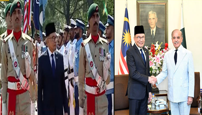 شہباز شریف سے ملائیشیا کے وزیراعظم کی ملاقات، علاقائی اور بین الاقوامی مسائل پر تبادلہ خیال