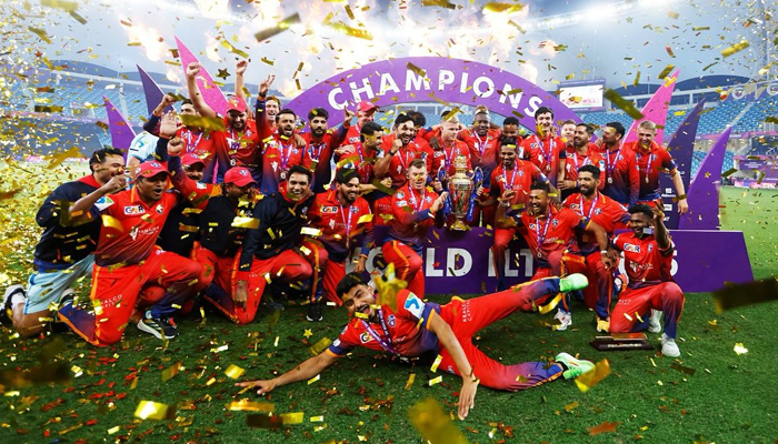 Dubai Capitals clinch maiden title at DP World ILT20 Season  