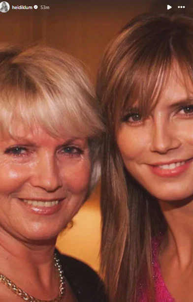 Heidi Klum دلی پوسٹ میں ماں ایرنا پر جھپٹ رہی ہے۔