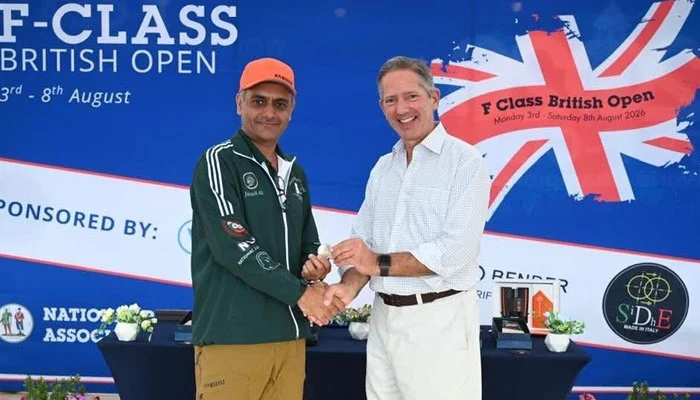 پاکستان شوٹنگ ٹیم کے ایف کلاس برٹش اوپن 2026 میں 13 تمغے، 7 گولڈ میڈل بھی شامل