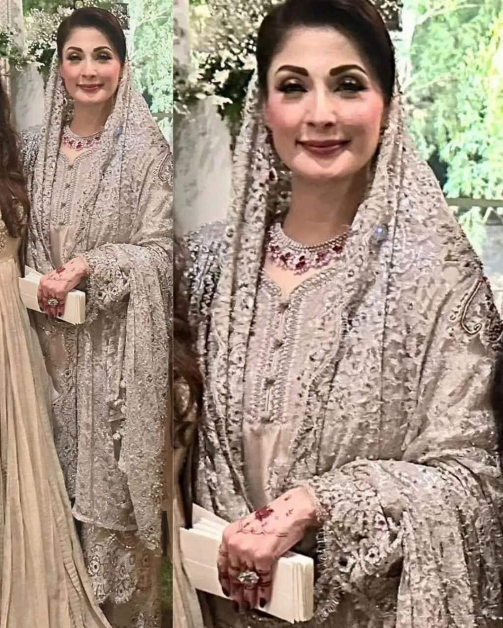 Maryam Nawaz Look on Daughter’s Nikah – Details