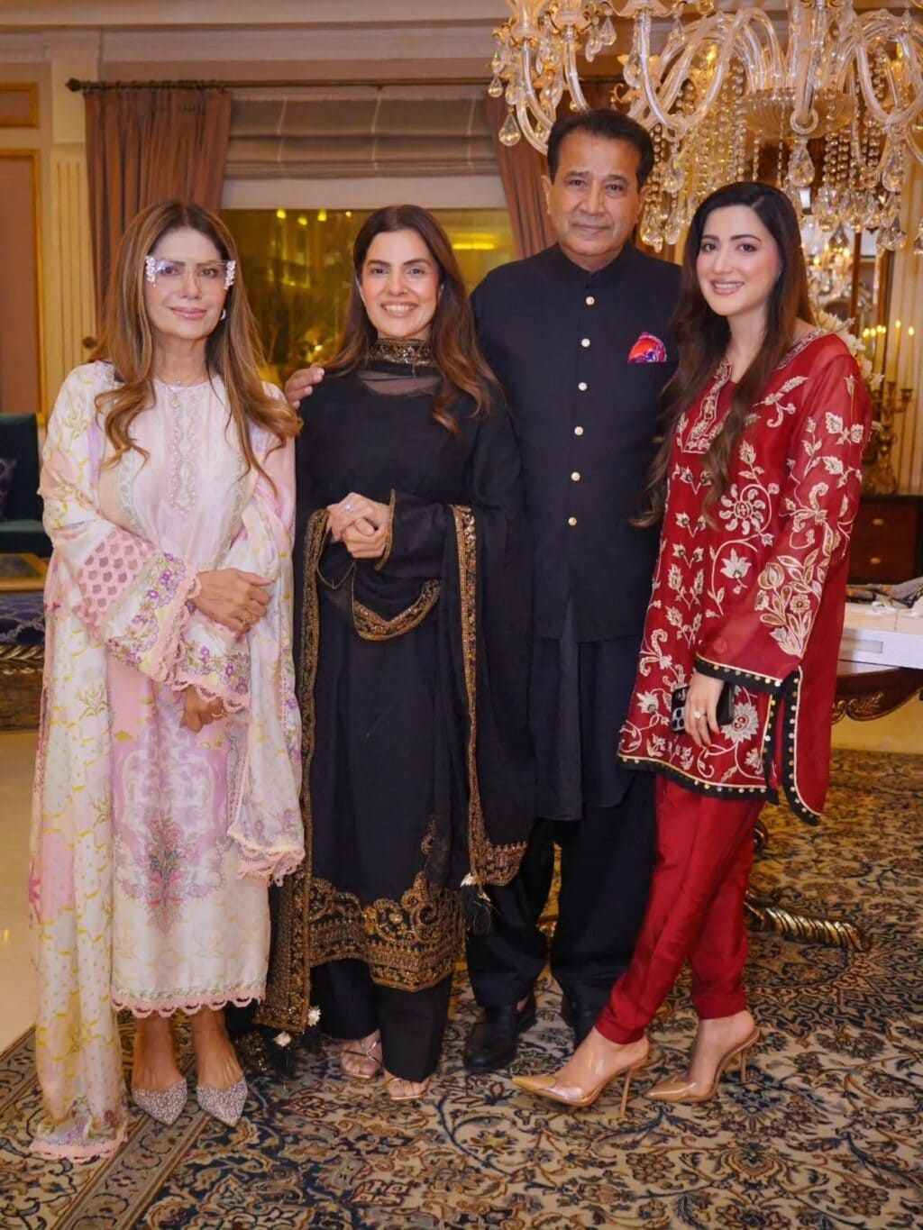 Kiran Khan & Mirza Ishtiaq Baig First Family Dinner After Wedding