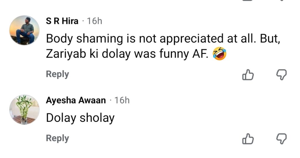 Durefishan Saleem Responded To Dar e Nijat’s Bicep Trolling